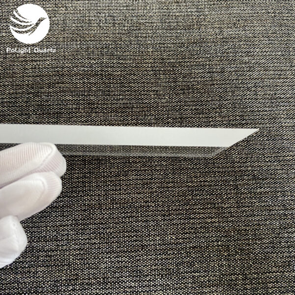 Customized shape beveled Quartz Glass Plate - Image 4