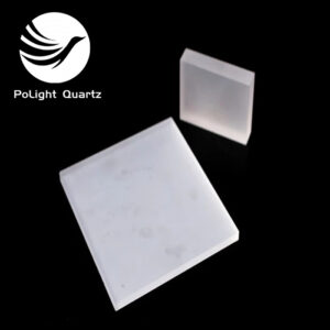 Quartz Glass Plate heat resistant frosted fused silica glass sheet wholesale