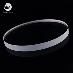Transparent quartz glass plate disc/ disk for heat observation optical window