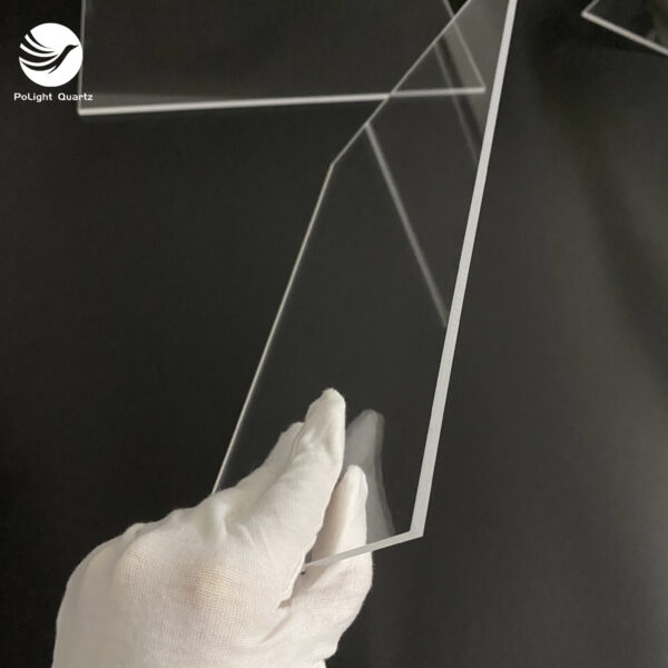 Transparent fused silica glass Quartz Glass Plate high transparency - Image 4