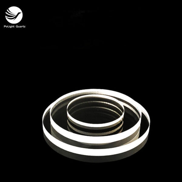 Transparent quartz glass plate disc/ disk for heat observation optical window - Image 2