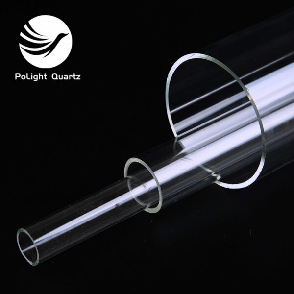 High purity Quartz Glass Pipe Polished Clear Quartz Test Tube Made In China