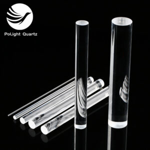 Transparent Fused High Purity Quartz Rod of Different Size