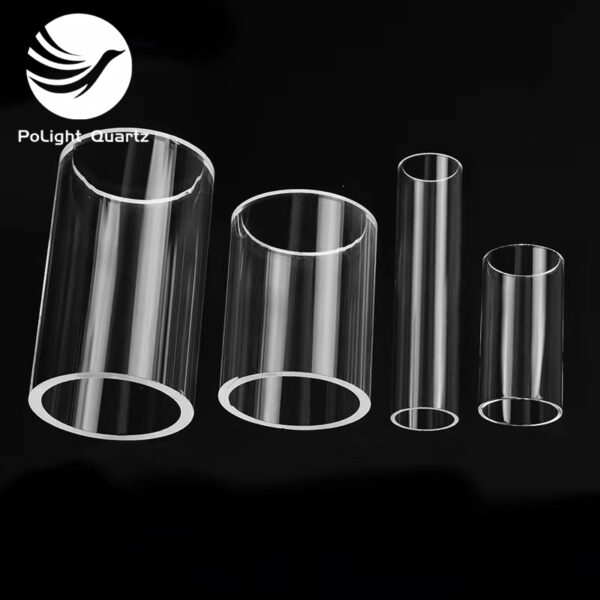High purity Quartz Glass Pipe Polished Clear Quartz Test Tube Made In China - Image 2